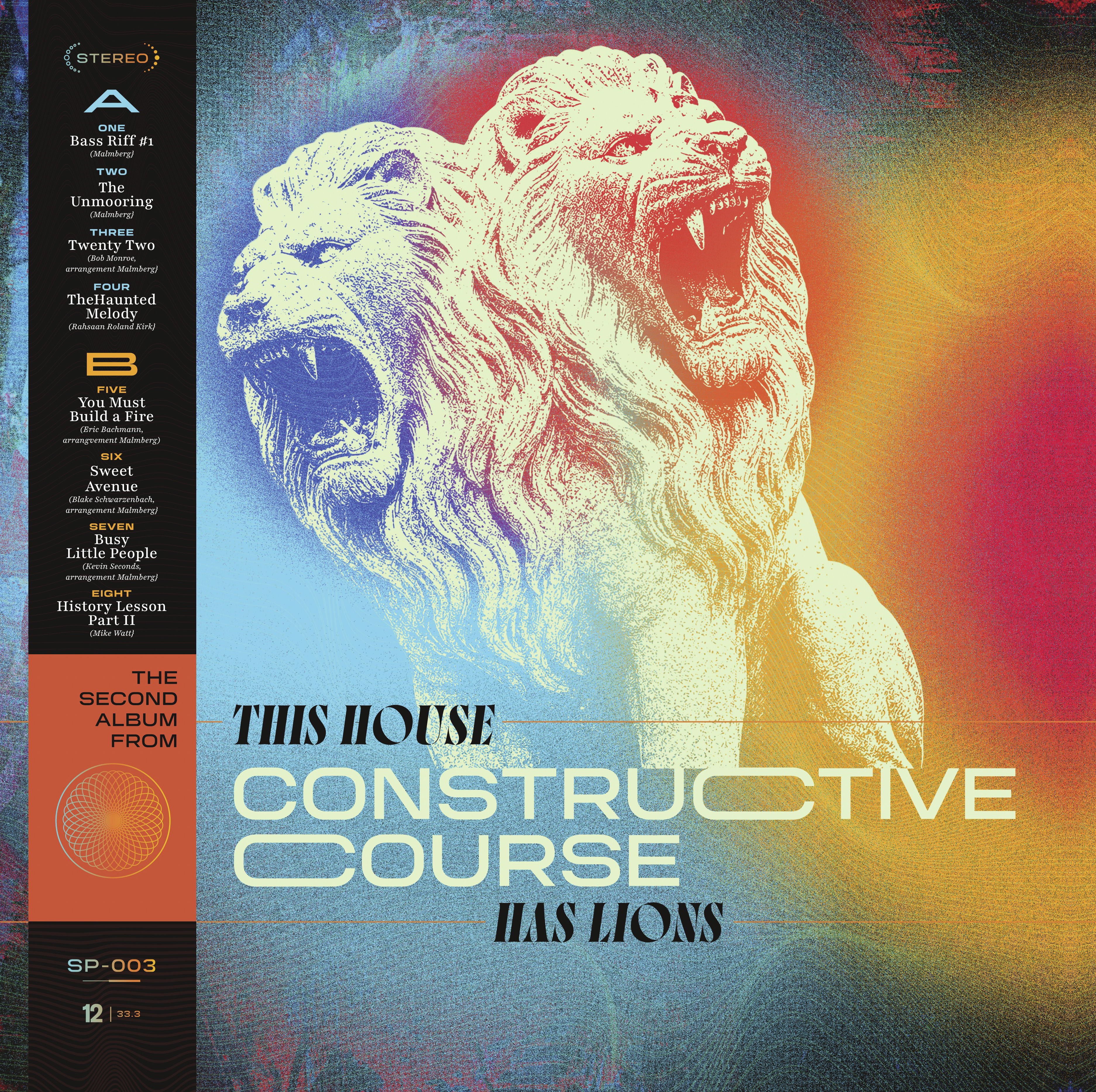 Constructive Course album cover — This House Has Lions